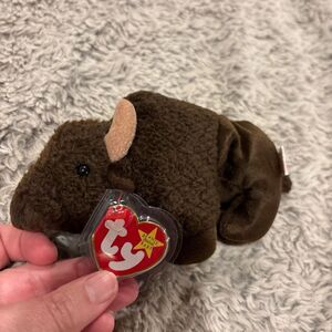 TY Beanie Baby - ROAM the Buffalo 6.5"... NEW with Mint Tags